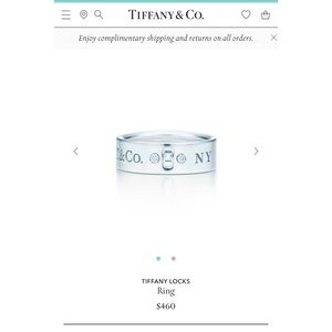 Tiffany & Co. Locks Ring